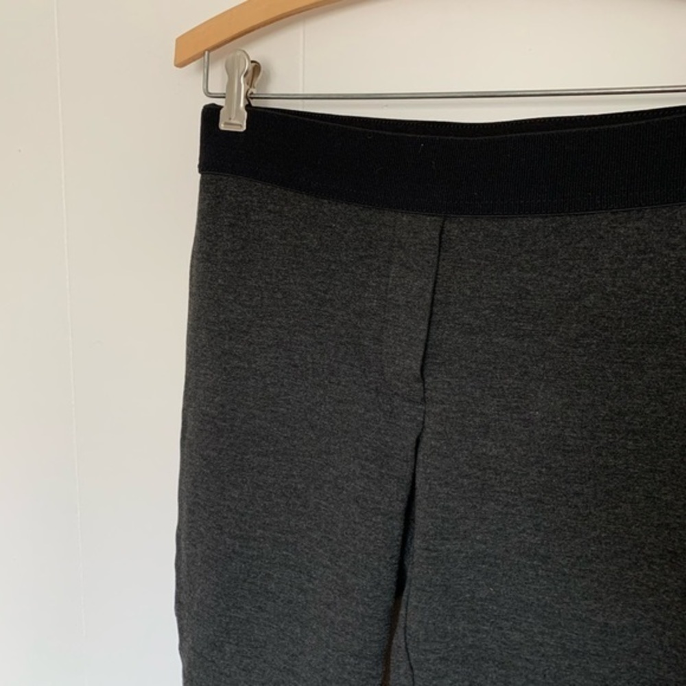 WHBM grey stretch dress pants leggings ponte 4 - Picture 6 of 7